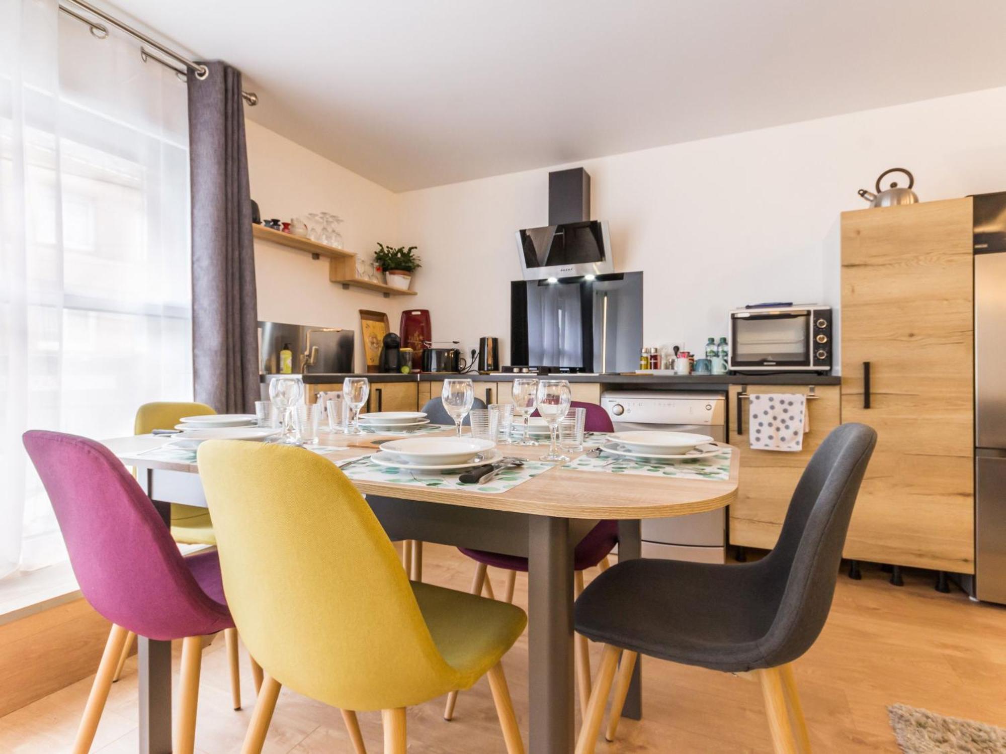 Maison De Ville A St Nazaire, Pres Du Front De Mer, Climatisee, 3 Chambres Avec Sdb Privatives, Wifi - Fr-1-306-1203 Сен-Назер Экстерьер фото